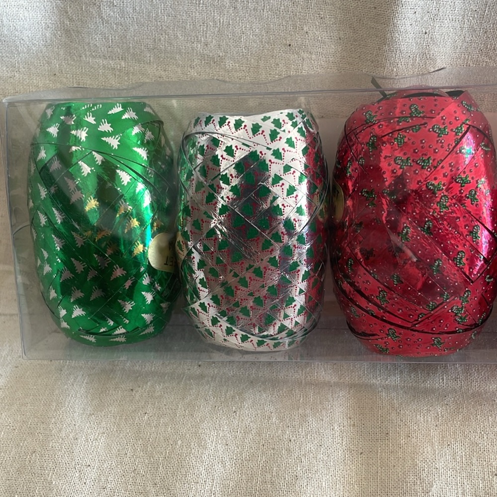 Regal Greetings Metallic Curl Ribbon 6 Pack (300’) Christmas Birthday NWT - Picture 4 of 12